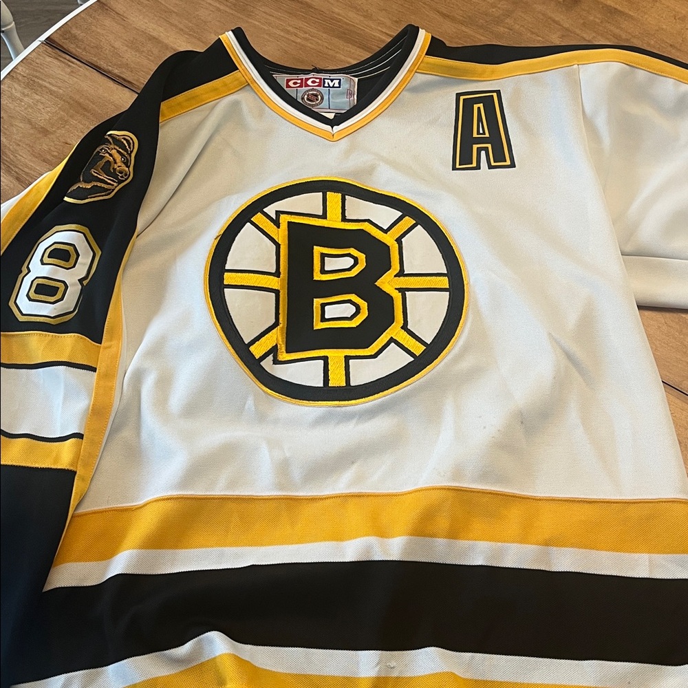 CCM Black and Yellow Hockey Jersey
